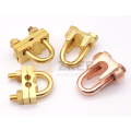 China Manufacture Connection Electrical Parallel Clamps Copper Ground Rod Clamp U Bolted Clamp